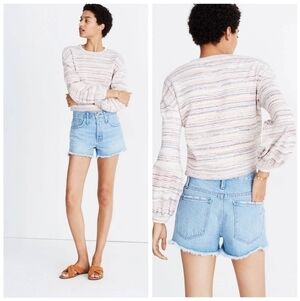 Madewell Relaxed Denim Shorts in Dunwoody Wash